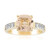Anillo en oro con Morganita AAA de Marropino
