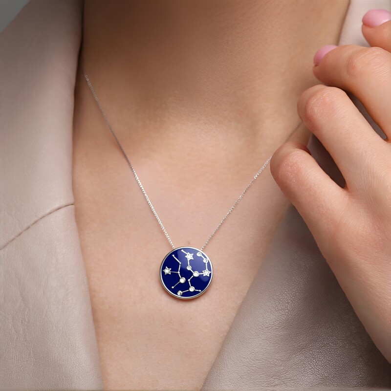 Zircon Silver Pendant (MONOSONO COLLECTION)