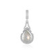 Pendentif en argent et Labradorite rose de Maniry