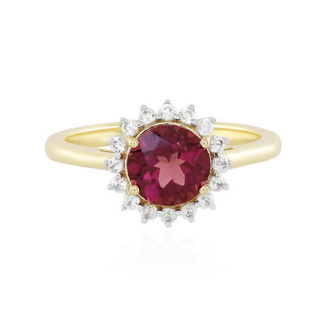 Zilveren ring met een Malawi Granaat