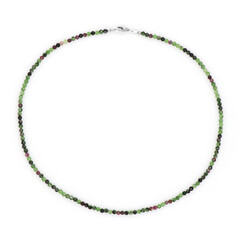 Collar en plata con Rubí Zoisite