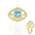 Anillo en plata con Zircón de Ratanak Kirí (Adela Silber)