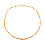 Collar en plata con Granate espesartina