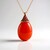 Collana in argento con Corniola (KM by Juwelo)