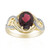 Gouden ring met een Rift Valley Rhodoliet (Rifkind 1894 Collection)