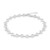 White Topaz Silver Bracelet