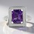 Anello in argento con Ametista (Remy Rotenier)