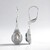 Orecchini in argento con Labradorite rosa Maniry