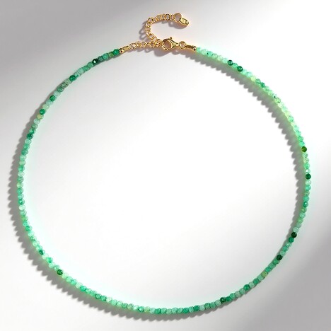 Collana in argento con Smeraldo Brasiliano