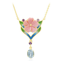 Collana in argento con Madreperla