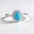 Anello in argento con Turchese Sleeping Beauty (Faszination Türkis)