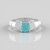 Anello in argento con Turchese
