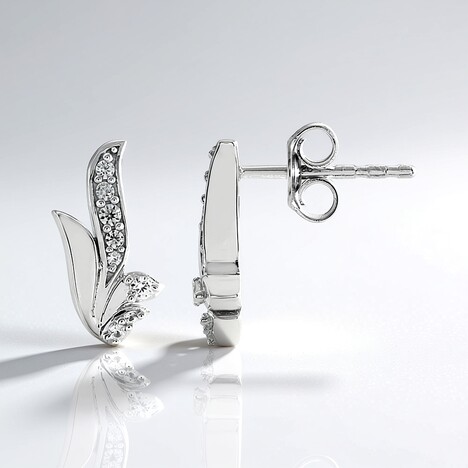 Orecchini in argento con Zircone