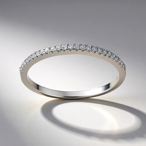Anello in oro con Diamante I1 (H) (CIRARI)