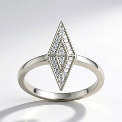 Anello in argento con Zircone