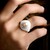 Anillo en plata con Perla blanca Freshwater (Michelle Albala)