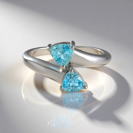 Anello in argento con Zircone Ratanakiri
