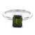 Grüner Turmalin-Silberring