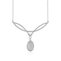 Australischer Opal-Silbercollier