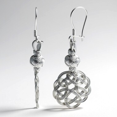 Pendientes en plata