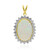 Pendentif en or et Opale Welo (Adela Gold)