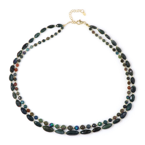 Collar en plata con Ópalo de Mezezo (Riya)