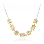 Collar en plata con Citrino