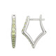 Boucles d'oreilles en argent et Péridot