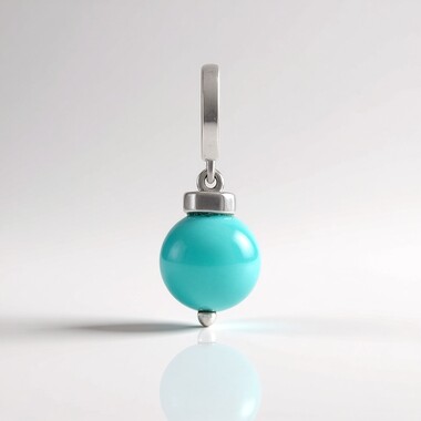 Amazonite Silver Pendant (MONOSONO COLLECTION)