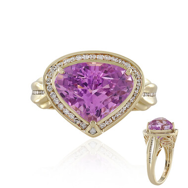 Patroke-Kunzit-Goldring (de Melo)