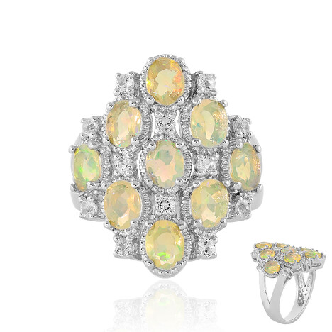 Welo Opal Silver Ring