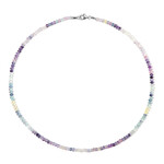 Collar en plata con Fluorita