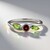 Anello in argento con Peridoto