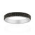 Black Spinel Silver Ring
