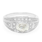 Anello in argento con Kunzite Canarino