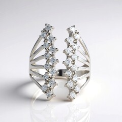 Anello in argento con Zircone
