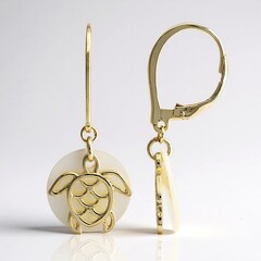 Orecchini in argento con Madreperla