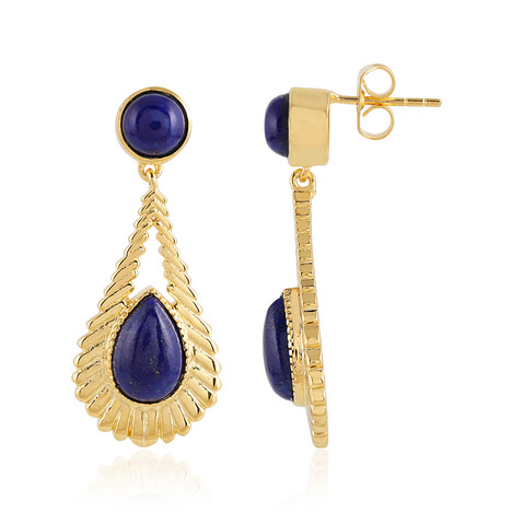 Lapislazuli-Messingohrringe (Juwelo Style)