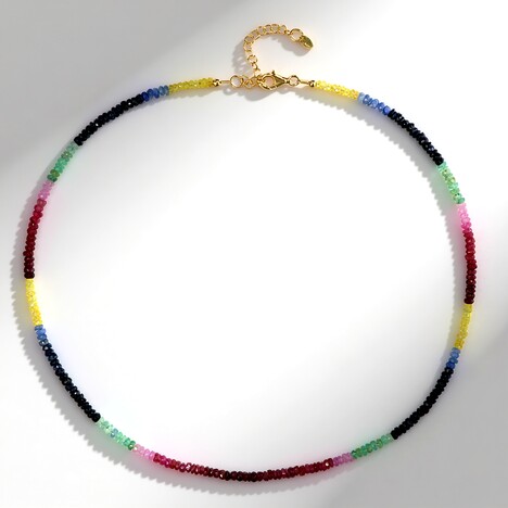 Collana in argento con Smeraldo Colombiano