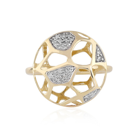 I1 (I) Diamant-Goldring (Ornaments by de Melo)