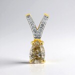 Ciondolo in oro con Diamante Cognac d'Argyle I3 (Mark Tremonti)