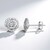 Boucles d'oreilles en argent et Zircon
