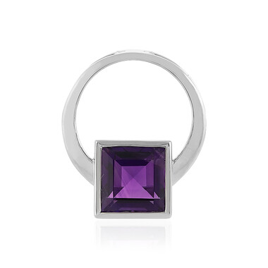 Ciondolo in argento con Ametista (MONOSONO COLLECTION)