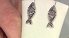 Pendientes en plata con Zafiro azul (MONOSONO COLLECTION)