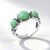 Anello in argento con Turchese Verde (Desert Chic)