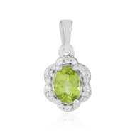 Arizona-Peridot-Silberanhänger