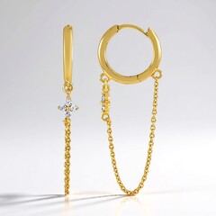 Orecchini in argento con Zircone