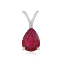 Pendentif en argent et Rubis de Bemainty
