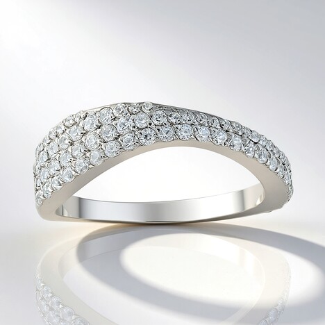 Anello in argento con Zircone (MONOSONO COLLECTION)