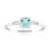 Brasilianischer Paraiba-Turmalin-Goldring (AMAYANI)